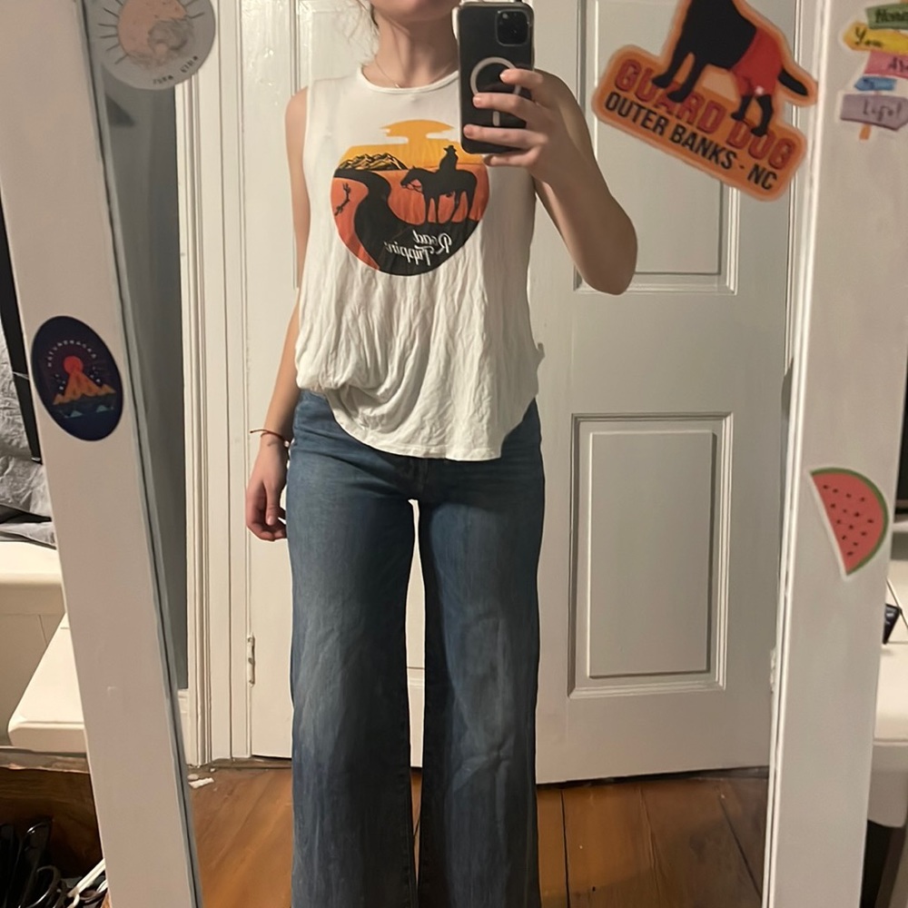 Flowey boho tank top!